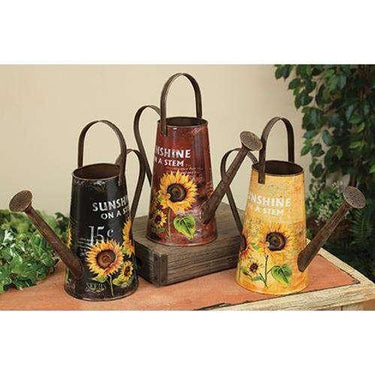 Sunshine on a Stem Pitcher, Asst - The Fox Decor